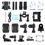 WiMiUS 1080P HD Action Camera WiFi Waterproof 12MP Sports Camera Camcorder Dash Cam Helmet Camera (S1-Black) N3
