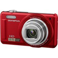 Olympus VR-320 14 MP Digital Camera with 12.5x Optical Zoom and 3" LCD (Silver) (Old Model) N8