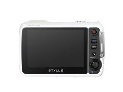 Olympus Stylus TG-630 iHS Digital Camera with 5x Optical Zoom and 3-Inch LCD (Red) (Old Model) N16
