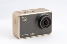 ACTIVEON CX Gold Action Camera (Black Gold) N4