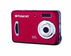 Polaroid CAA-544RC 5.0 Megapixel Digital Camera with 2.4-inch LCD Display (Red)