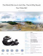 OUTERDO Sport Camera Wireless 360 Degree Panoramic Camera 3D VR Action Sports Camera Wifi 16MP HD 30fps Waterproof... N9