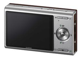 Fujifilm Finepix Z100fd 8MP Digital Camera with 5x Optical Image Stabilized Zoom (Brown) N4