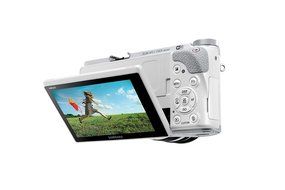 Samsung NX300 20.3MP CMOS Smart WiFi Mirrorless Digital Camera with 20-50mm Lens and 3.3" AMOLED Touch Screen... N17
