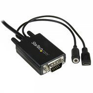 StarTech.com DP2VGA3 DisplayPort 1.2 to VGA Adapter Converter N3