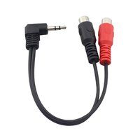 WYVERN AUDIO Stereo Mini Male to Dual Female RCA Jack Adapter Cable