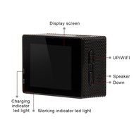 inkint Waterproof Ultra HD Wifi Sports Action Camera 4K 170&deg;Wide Angle DV + Wrist 2.4G Wireless Remote Control... N7