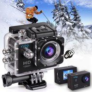Indigi Action Sports Camera Camcorder DV HDMI w/ WiFi iSmart DV App + Waterproof Case Up To 30M