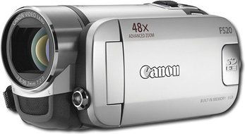 Canon FS20 8GB Digital Video Camcorder Silver N2