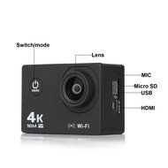 ZD App Wifi Sport Camera For Diving,Skiing,Cycling Camcorders HD1080P 60fps,Mountable Helmet/Bike Camera,With... N18