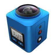 SEREE S2-BK Ultra HD 4K 360 Degree Action Waterproof Panoramic Sport DV Camera Multi-mode WIFI VR Camera &hellip; (Black) N12