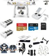 DJI Phantom 3 Professional (Pro) 4K Camera EVERYTHING YOU NEED Kit + 2 Total DJI Batteries + snap on Guards +...
