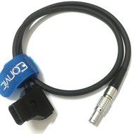 Eonvic cables- 18"D-TAP to Lemo 0B 2 pin Power Adapter Cable for Teradek Bond N5