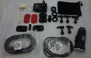 Action Camera Ambarella DSP Full HD 12MP Waterproof 20M - HRD360 - Black N2