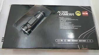 Action Camera Ambarella DSP Full HD 12MP Waterproof 20M - HRD360 - Black N3