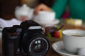 Pentax K-S2 20MP Wi-Fi Enabled Weatherized WR DSLR with 18-50mm and 50-200mm Double Lens Kit (Stone Gray) N4