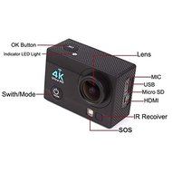 51youg 4K Ultra HD 30M Deep Diving Sports Video Helmet Camera Mini DV RF Wifi Remote Control 2.0" TFT LCD 170&deg;... N9