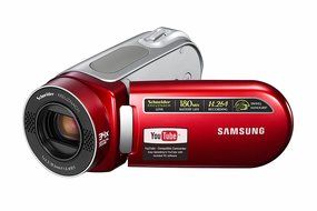 Samsung SC-MX20 Flash Memory Camcorder w/34x Optical Zoom (Red) N4