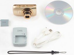 Canon IXY 32s (PowerShot ELPH 500 HS, IXUS 320 HS) (Gold) - International Version N4