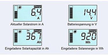 Votronic LCD Solar Computer S N2