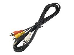 Canon STV 250N - Video / audio cable - composite video / audio - mini-phone 3.5 mm (M) - RCA (M)
