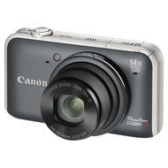 Canon PowerShot SX220 HS Digital Camera - Grey (12.1MP, 14x Optical Zoom) 3.0 inch LCD N3