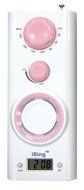 Zadro ISING FM Shower Radio, Pink