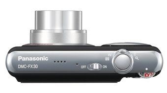 Panasonic Lumix DMC-FX30K 7.2MP Digital Camera with 3.6x Optical Image Stabilized Zoom (Black) N3