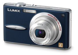 Panasonic Lumix DMC-FX30K 7.2MP Digital Camera with 3.6x Optical Image Stabilized Zoom (Black) N4