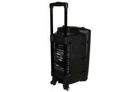 EMB PKL15 + Speaker Stand - 1700W 15" PA Rechargeable Speaker System w/ LED Lights - Built-in Bluetooth/SD/MMC... N5