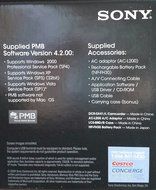 Sony DCRSX41/LBDL Blue Dual Flash Camcorder Kit with Bag N2