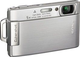 Sony Cybershot DSC-T200 8.1MP Digital Camera with 5x Optical Zoom with Super Steady Shot Image Stabilization (... N6