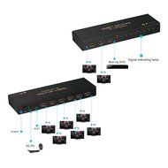 Portta PET0108 HDMI Splitter 8 Port 1x8 v1.3 support Full HD 1080p Deep Color HD Display on 8 TV N5