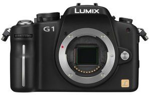 Panasonic digital SLR camera LUMIX (Lumix) G1 body comfort black DMC-G1-K
