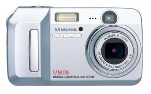 Olympus D595 5MP Digital Camera with 3x Optical Zoom N3
