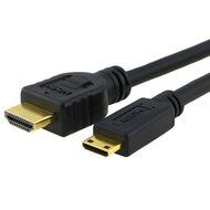 Importer520 15 Feet Gold Plated Mini HDMI Cable for Nikon Digital SLR : D610 D5200, D5100, D600, D3200, D3100,... N2