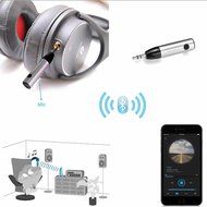 LANMU Audio Aux 3.5mm Mini Bullet Bluetooth ,Bluetooth Receiver,Bluetooth Adapter,Hands-Free Car Kits,Bluetooth... N7