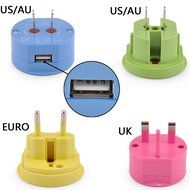 Bestten Wall Outlet Surge Protector with Dual USB Charging Ports (3.1A) and 4 Outlets, Top Cell Phone Dock, Portable... N17