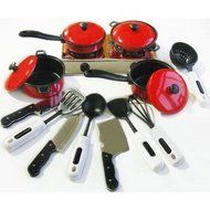 Smartshow Toys Living - Young Chef Cookware for learning Resources Pretend Children cooking tool &amp; Play Cooking... N3
