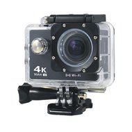 Boblov AT-30 Full HD 4K@30fps 1080P@60fps 173 Degree Wide Angle 16MP WiFi Sports Action Camera DVR (Black) N3
