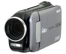 Sanyo VPC-GH4 Full HD 1080 Camcorder with 10X Dual Range Zoom (Charcoal) (Discontinued by Manufacturer) N6
