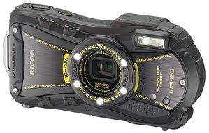Ricoh WG-20 14MP Waterproof Shockproof Coldproof Crushproof 5x Opt Zoom Camera (black) N9