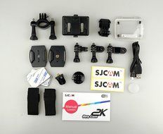 SJCAM SJ5000X Elite WiFi 4K 24fps 2K30fps Gyro Sports DV 2.0 LCD NTK96660 Diving 30m Waterproof Action Camera... N8