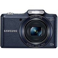Samsung WB50F 16.2 Megapixel Compact Camera - Black - 3 LCD - 16:9 - 12x Optical Zoom - 2x - Optical (IS) - 4608...