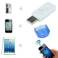 GBSELL USB Wireless Handsfree Bluetooth Audio Music Receiver Adapter for iPhone 4 5 Mp4 N10