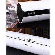 ITART Wireless Bluetooth Portable Hi-Fi Speakers with LED Touch Screen TF Card Support Speaker (Silver) N5
