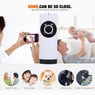 VSSPEED Panoramic Fish Eye Lens IP Camera Wifi Wireless Night Veresion APP Remote Control 180 Degree Wi-Fi P2P... N6