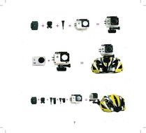 2.0 Inch Wifi 16MP 4K HD Waterproof Action Sport Camera With 170 Degree Ultra-wide Angle Lens for Extreme Sport... N4