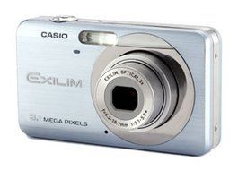 Casio EX-Z80BE 8.1MP 3x Optical Zoom Digital Camera - Blue