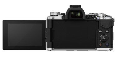 OM-D E-M5 Mark II Camera Body Silver with Olympus FL-LM3 Flash and 12-40mm f/2.8 Lens Bundle N2